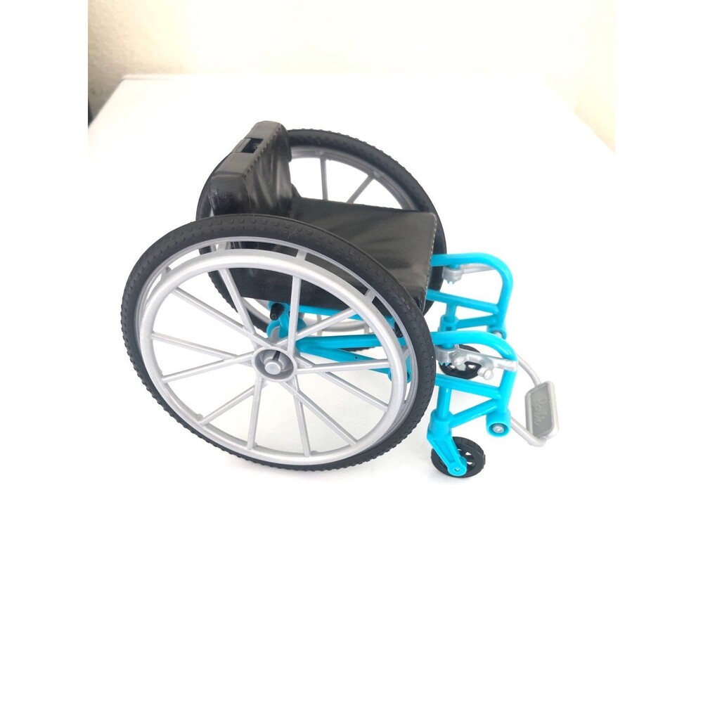 Mattel Barbie Wheelchair blue black toy replacement disabled N400